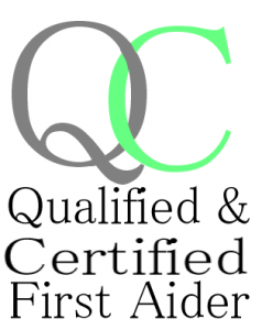 Qualified and Certified First Aider